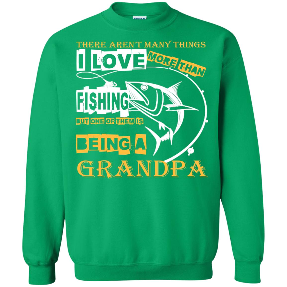 But One Of Them Is Being A Grandpa Papa T-shirt Irish Green