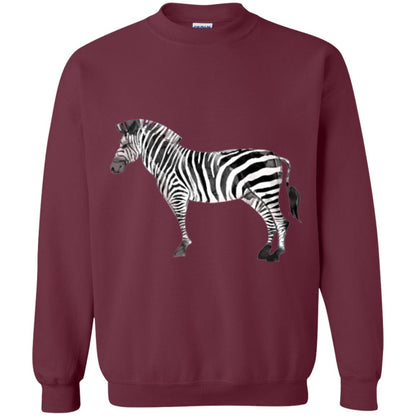 Awesome Zebra T-shirt Maroon