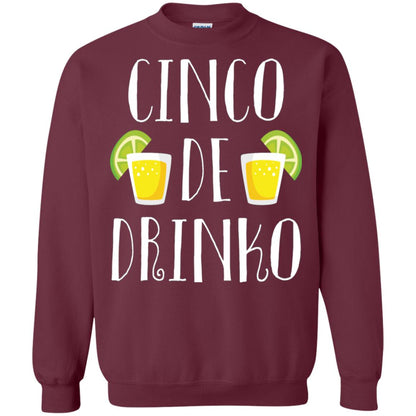 Cinco De Mayo Drinko Drink Lover Shirt Maroon