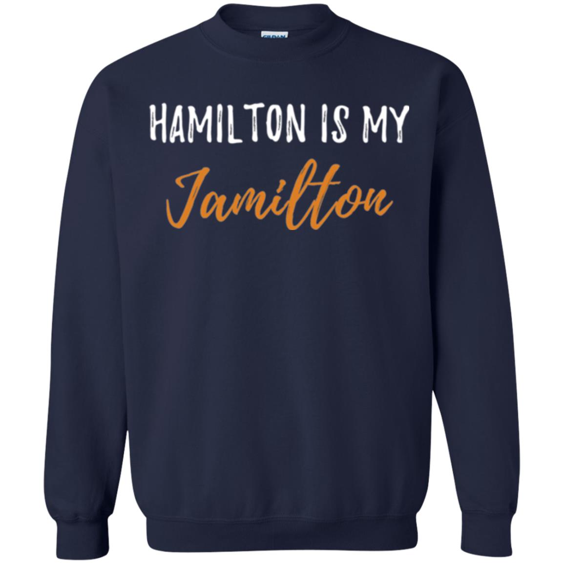 Musican T-shirt Hamilton Is My Jamilton Navy