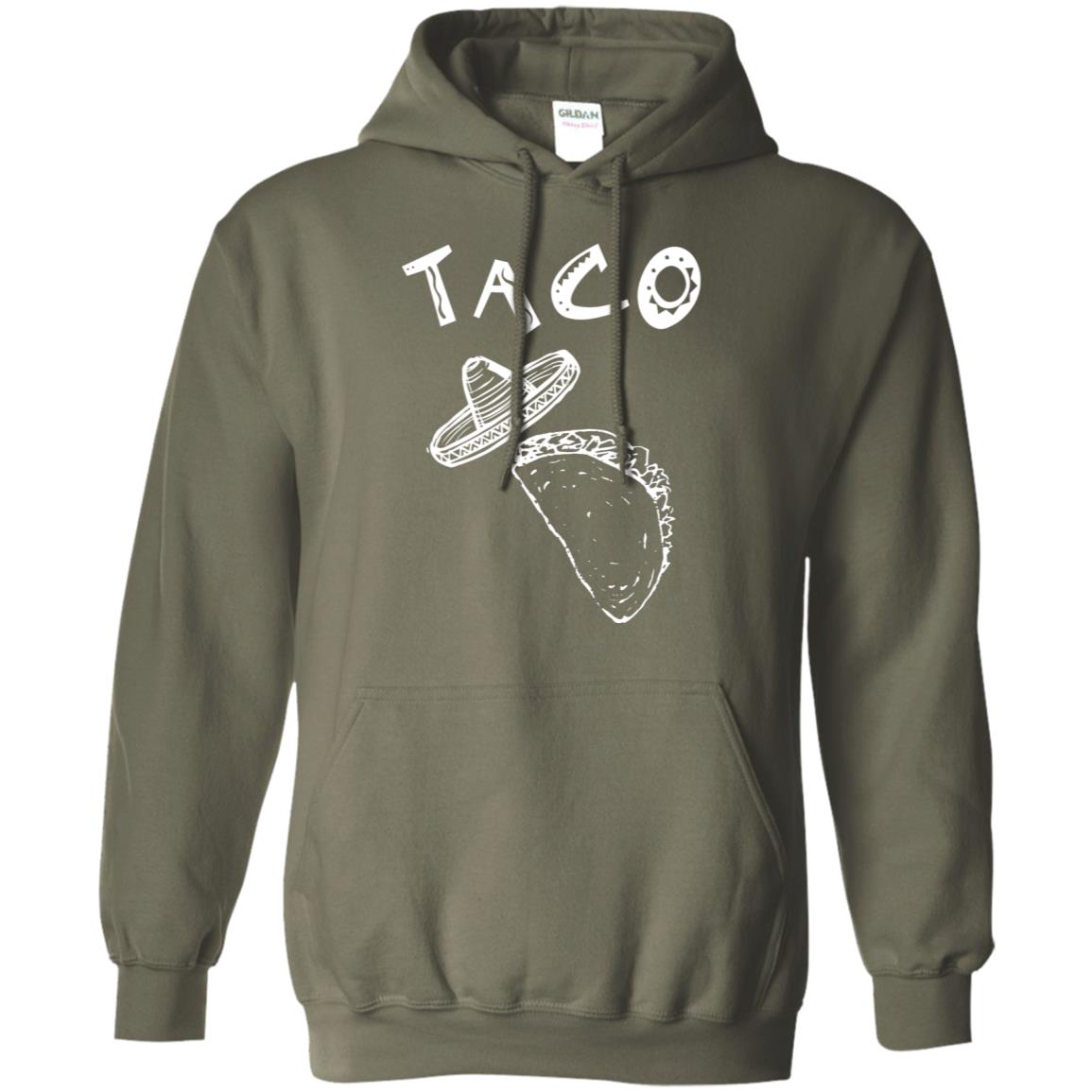 Taco Shirt For Mens Womens Kids Military Green