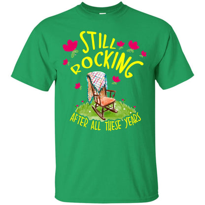 Still Rocking After All These Years T-shirt Irish Green