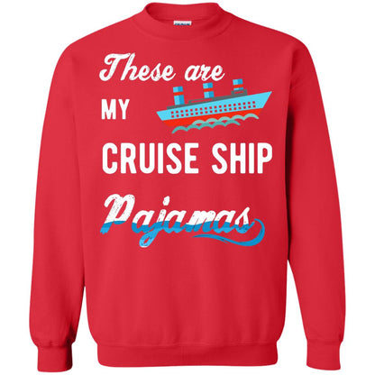 My Cruise Ship Pajamas Cruise Family Vacation T-shirt Red
