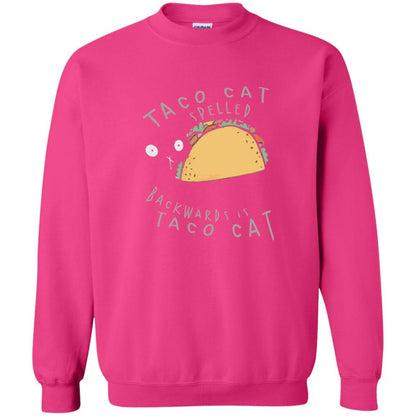Cat Lovers T-shirt Taco Cat Spelled Backward Is Taco Cat Heliconia