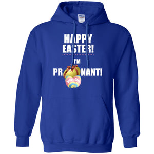 Happy Easter I Am Pregnant Pregnancy Announcement Shirt