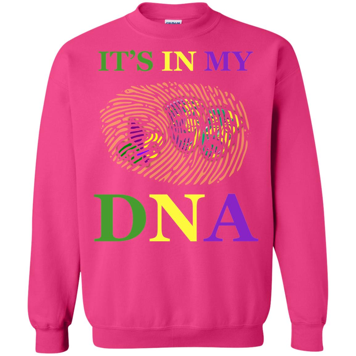 Mardi Gras T-shirt It's In My Dna Heliconia