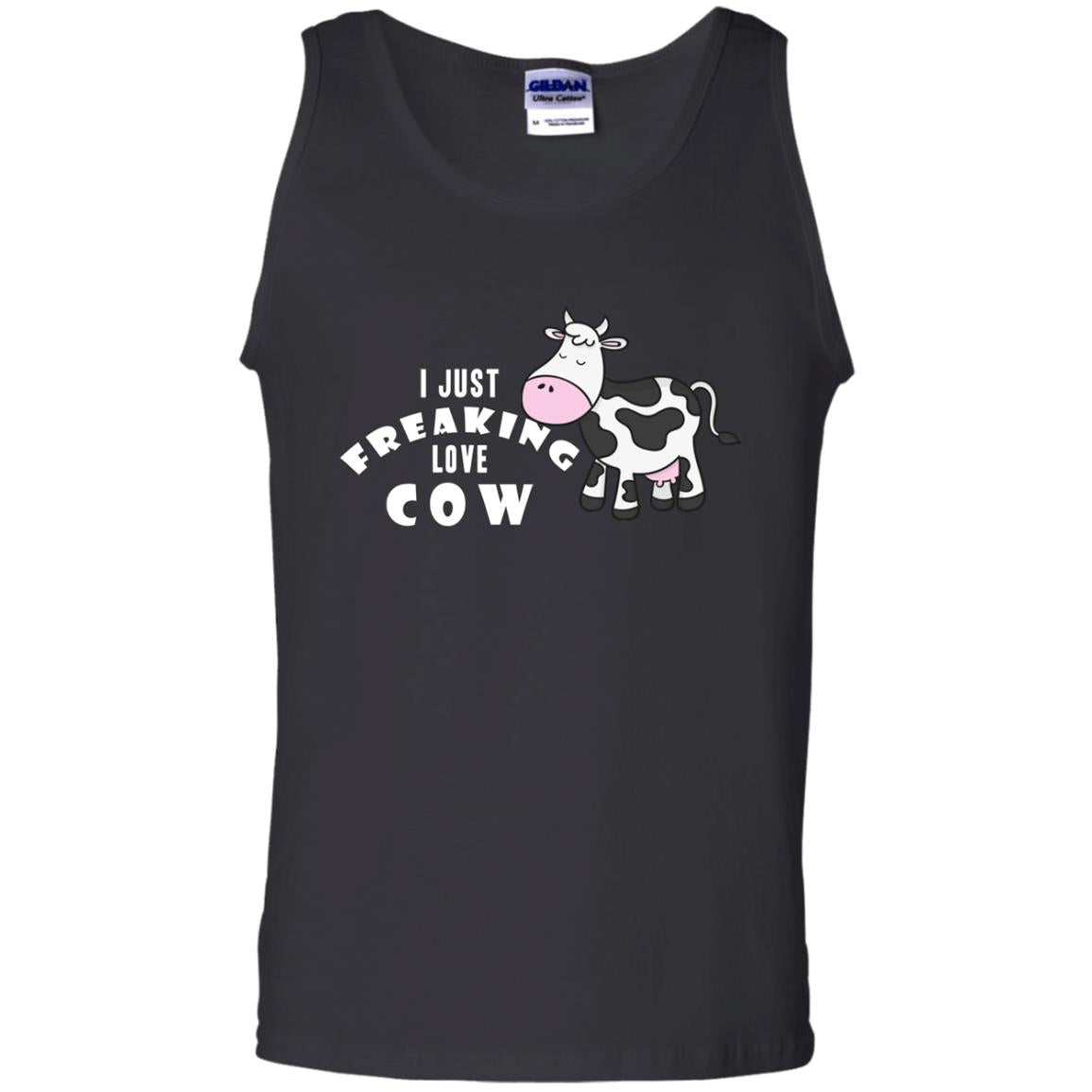 I Just Freaking Love Cow Shirt Black