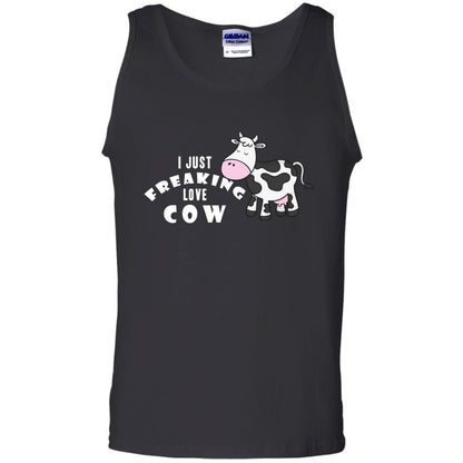 I Just Freaking Love Cow Shirt Black