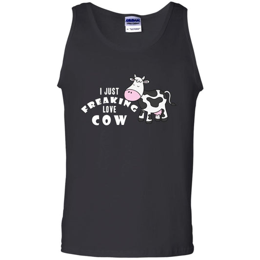 I Just Freaking Love Cow Shirt Black