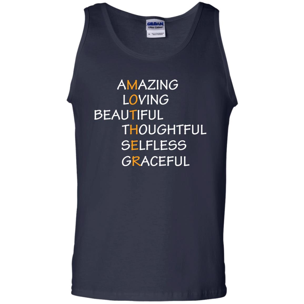 Amazing Loving Beautiful Thoughtful Selfless Graceful Mother Navy