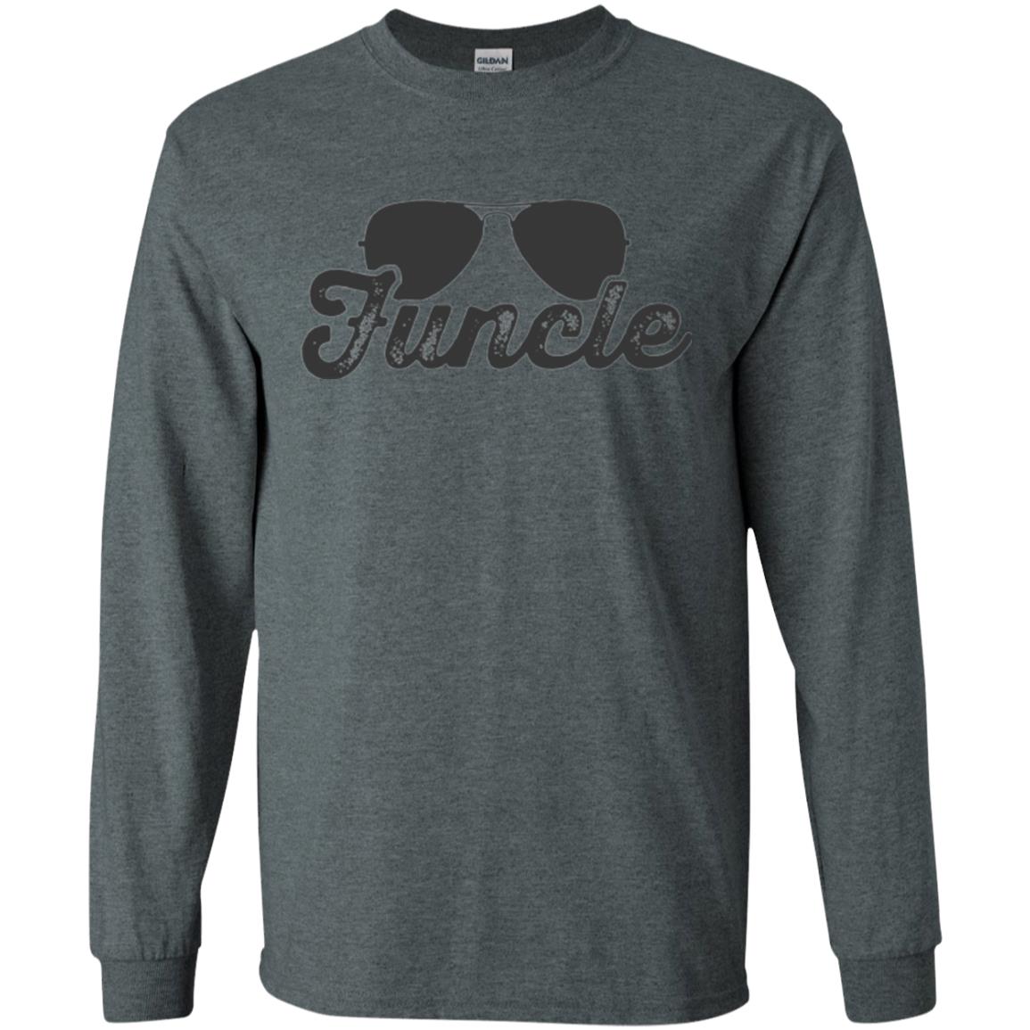Funcle Uncle T-shirt Dark Heather