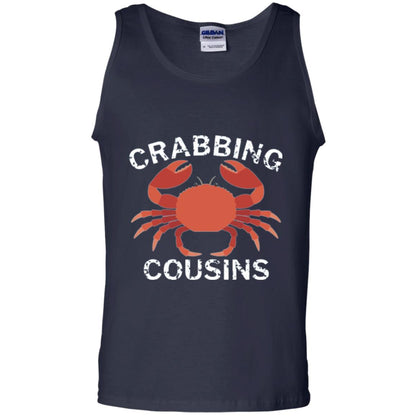 Fishing Lovers T-shirt Crabbing Cousins Navy