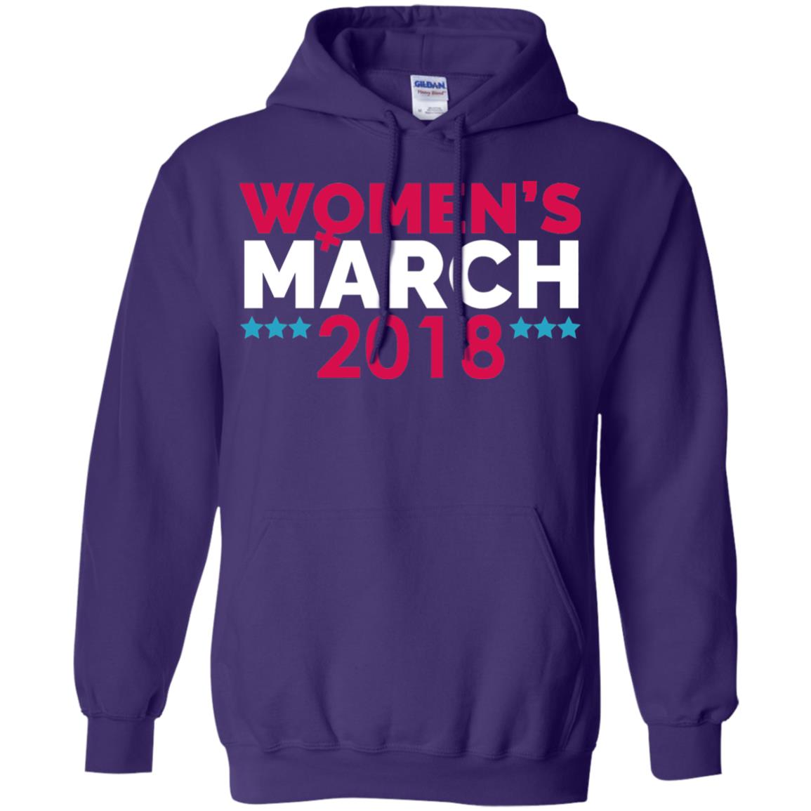 Women_s Right T-shirt Women_s March January 20 2018 Purple