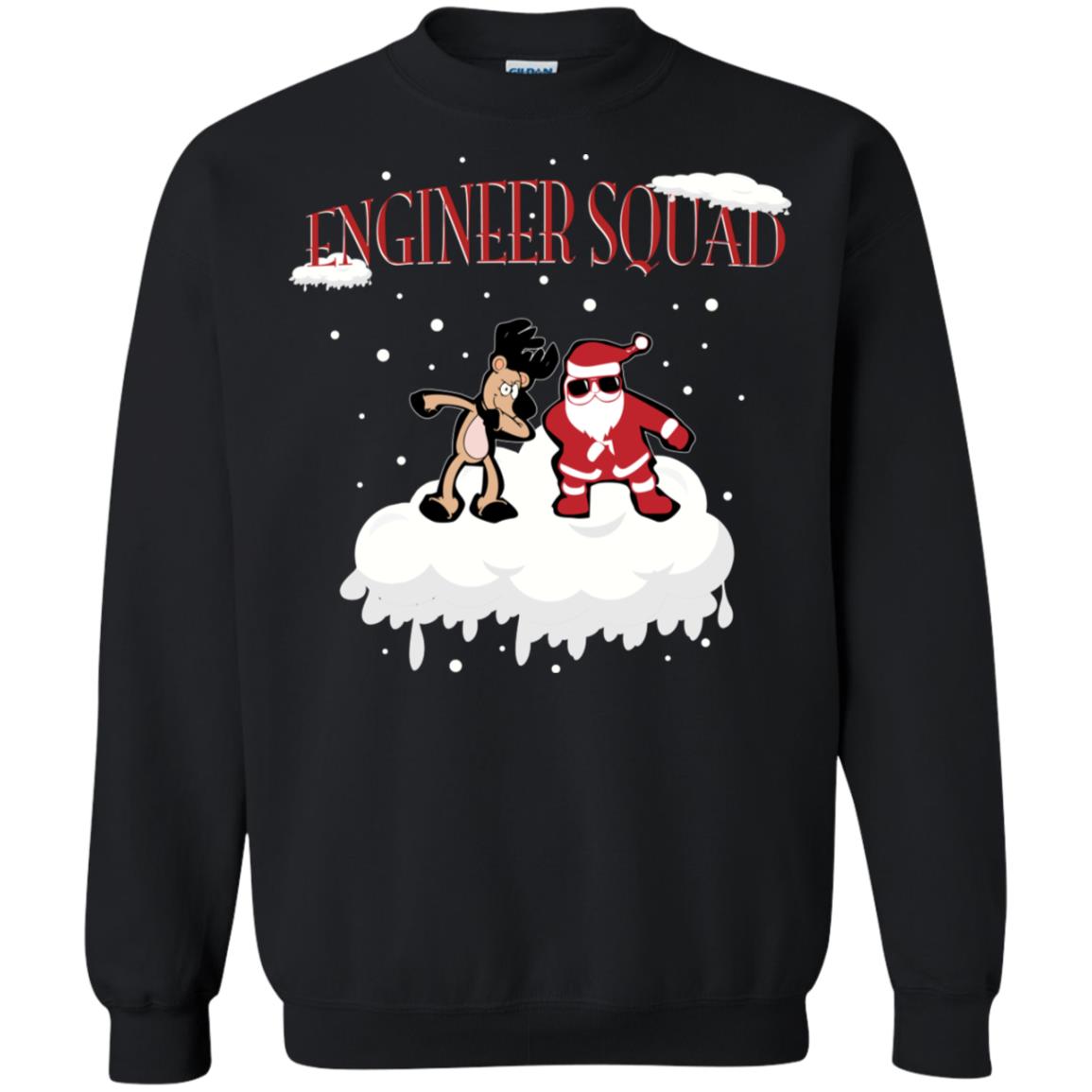 Engineer Squad Engineering X-mas Gift Shirt Black