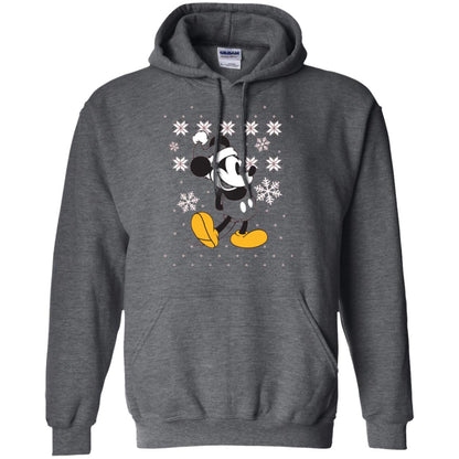Christmas T-shirt Disney Mickey Mouse Dark Heather