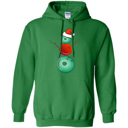 Funny Christmas Shirts Bowling Snowman Irish Green