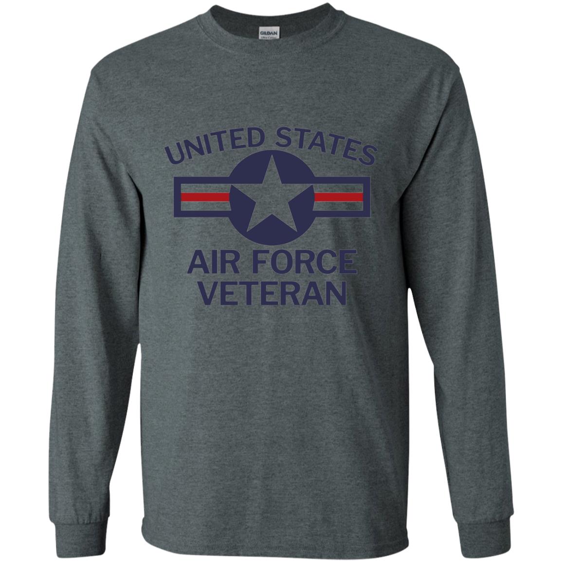 United States Air Force Veteran T-shirt Dark Heather
