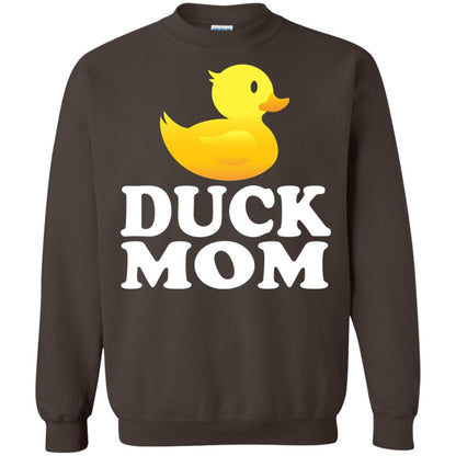 Duck Mom Funny Bird Lover T-shirt Dark Chocolate