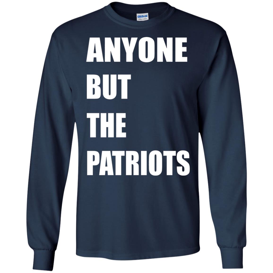 Anyone But The Patriots T-shirt Navy