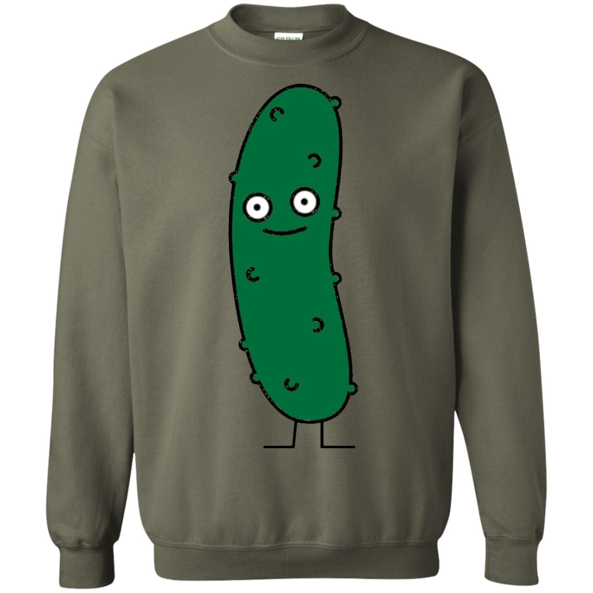 Dill Pickle Brined Deli Cucumber Sweet Kosher Military Green