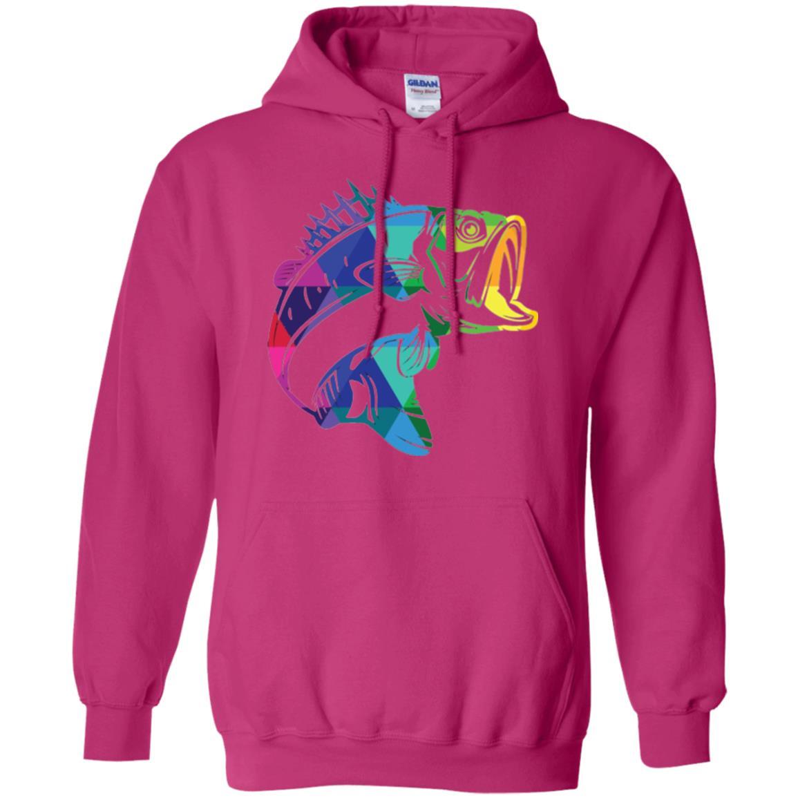 Fisherman T-shirt Fish For Bass Heliconia