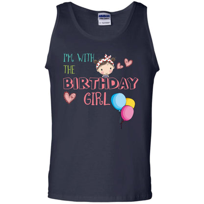 I'm With The Birthday Girl Shirt Navy