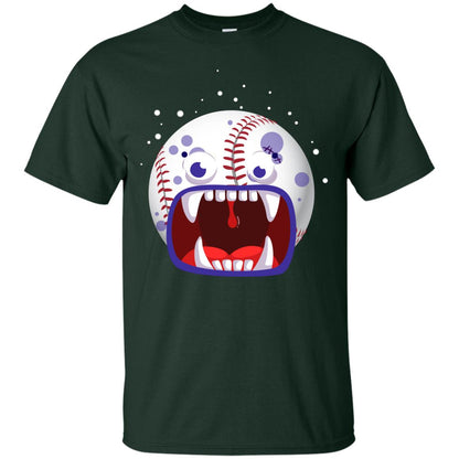 Baseball Halloween Shirt Forest