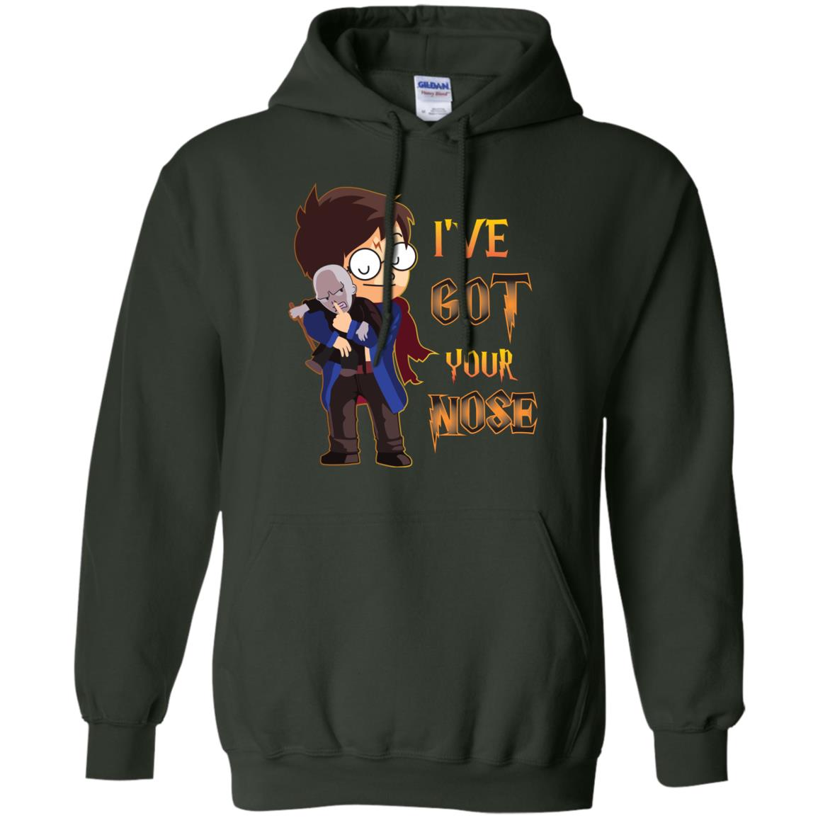 Ive Got Your Nose Funny Harry Shirt Forest Green