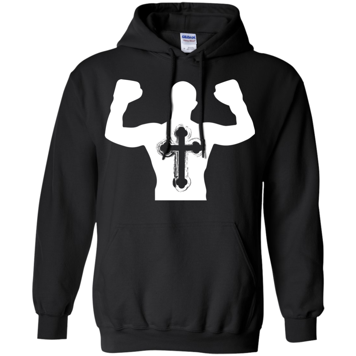 Christian Gym Exercise Workout T-shirt Black
