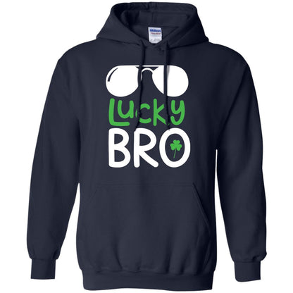 Lucky Bro St. Patrick_s Day T-shirt Navy