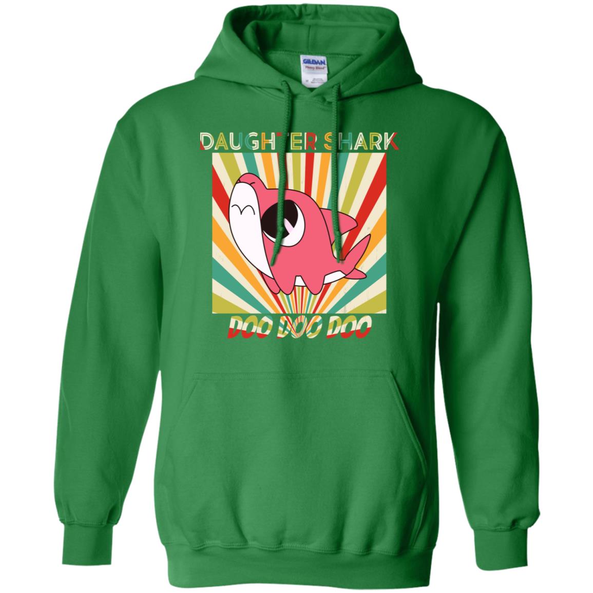 Daughter Shark Doo Doo Doo Family Shark Gift Shirt Irish Green