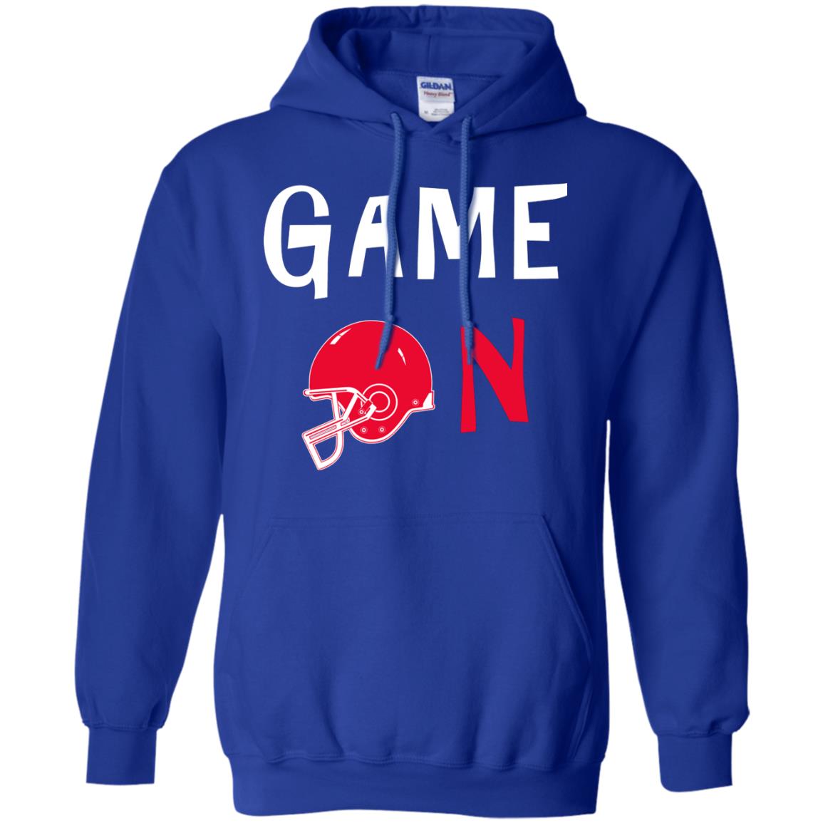 Football Lover T-shirt Game On Royal
