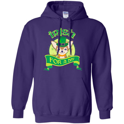 Saint Patrick_s Day T-shirt Amazing I_m Irish Chihuahua Purple