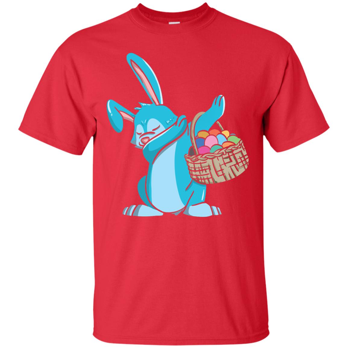 Easter Bunny Dab Easter Shirt Red