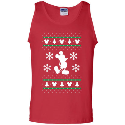 Christmas T-shirt Mickey Mouse Red