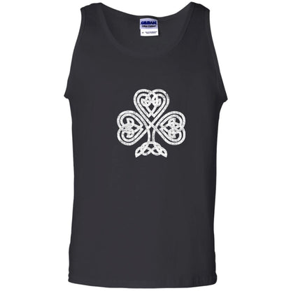 Irish Shamrock Knot Symbol St. Patrick_s Day T-shirt Black