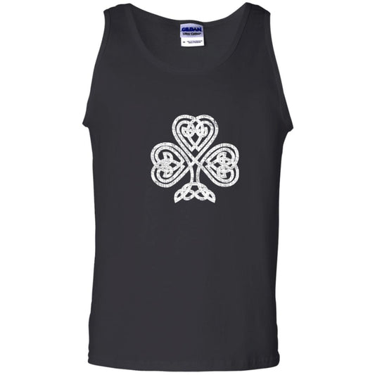 Irish Shamrock Knot Symbol St. Patrick_s Day T-shirt Black