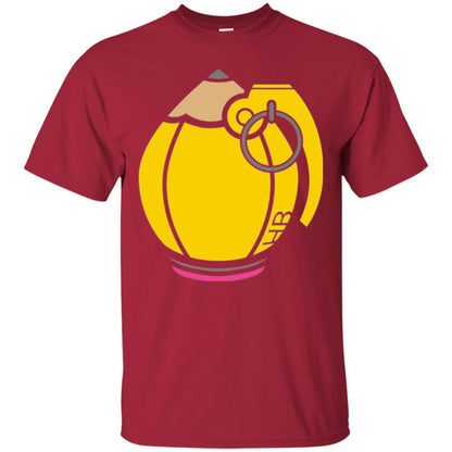 Grenade Pencil T-shirt Cardinal