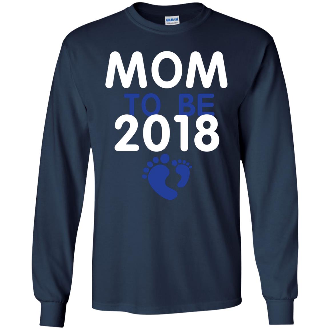Pregnancy T-shirt Mom To Be 2018 Navy