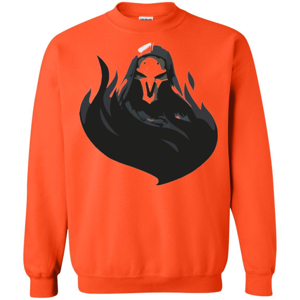 Overwatch Reaper Blossom Spray T-shirt Orange
