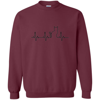 Cat Lover T-shirt Cute Cat Best Friend Forever Maroon