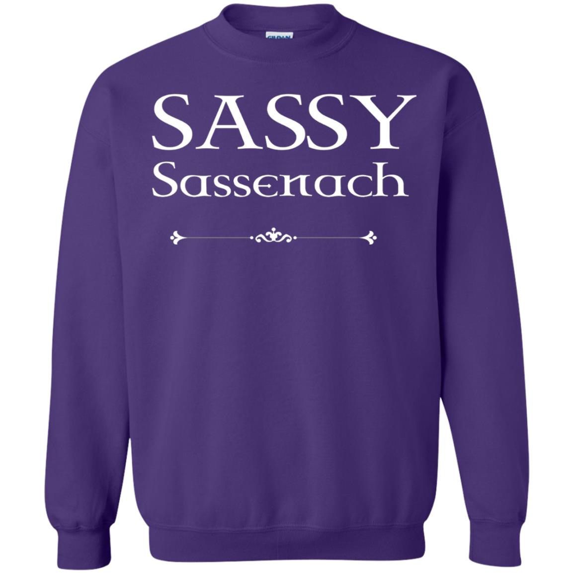 Sassy Sassenach Outlander Fans Shirt Purple