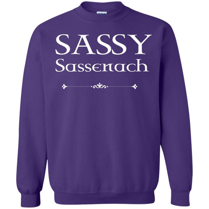Sassy Sassenach Outlander Fans Shirt Purple