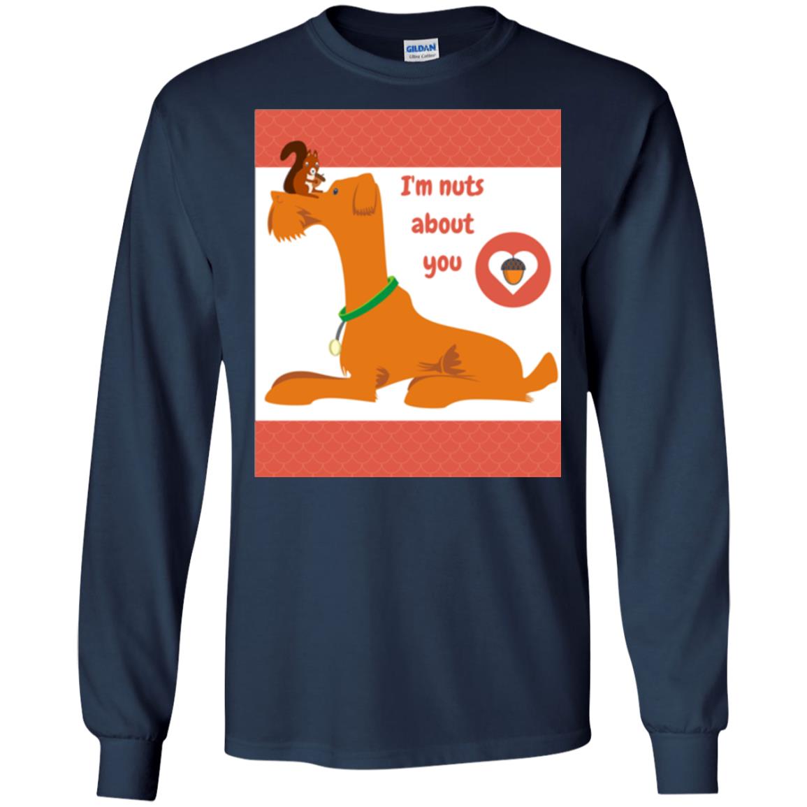 I_m Nuts About You T-shirt Navy