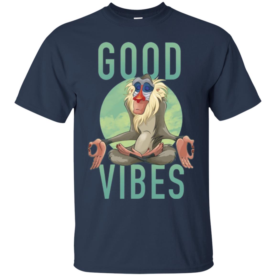 Rafiki Meditate Good Vibes T-shirt Navy