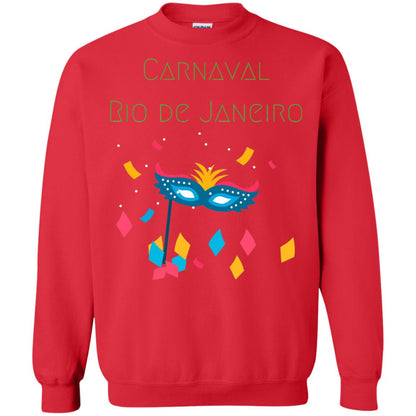 Mardi Gras T-shirt Rio Carnival Carnaval Rio De Janeiro Brazil Red