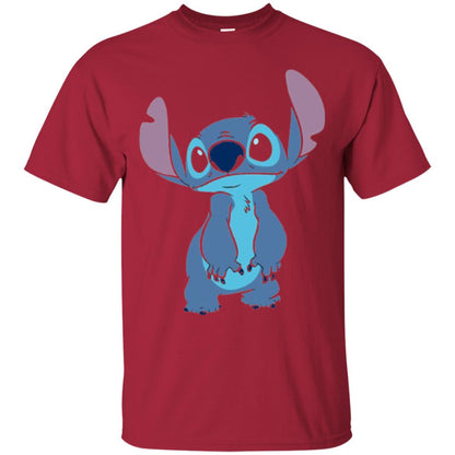 Disney Stitch Ohana T-shirt Cardinal