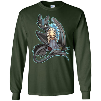 Dragon Night Fury Cartoon Shirt Forest Green