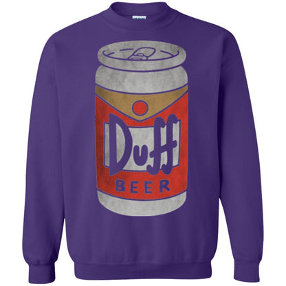 Beer Lovers T-shirt Duff Beer Purple