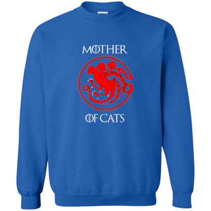Cat Lovers T-shirt Mother Of Cat Royal